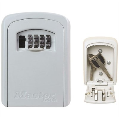 MASTER LOCK - Boîte à clé montage mural combinaison à chiffre crême