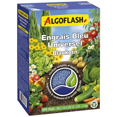 ALGOFLASH. - Engrais granulés bleu universel 2kg