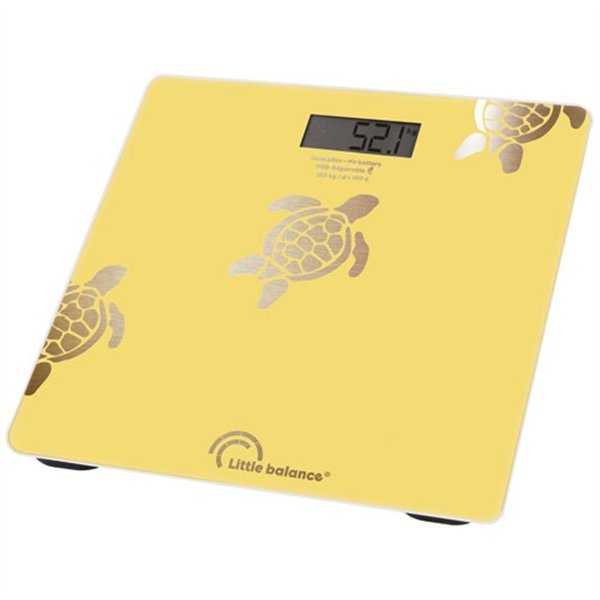 LITTLE BALANCE - Pèse-personne électronique Tortues Sable - USB-R - 8731