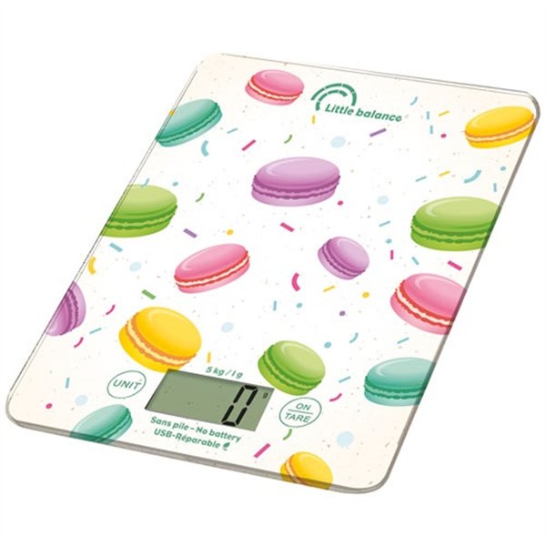 LITTLE BALANCE - Balance électronique Macarons - Slim USB-R - 8718