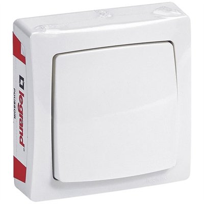 LEGRAND - Asl poussoir 6A blanc