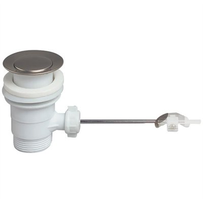 WIRQUIN - Bonde de lavabo pour système à tirette sans tirette