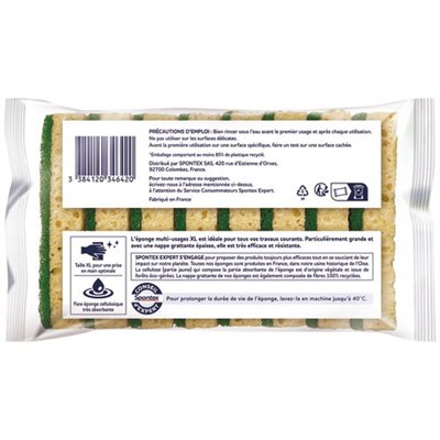 SPONTEX EXPERT - Eponge multiusages x 8