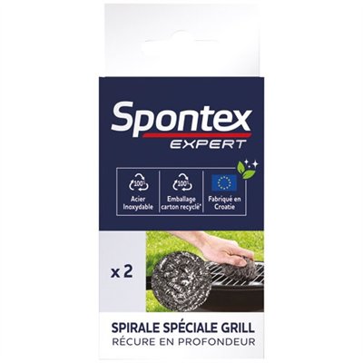 SPONTEX EXPERT - Spirale special grill x 2