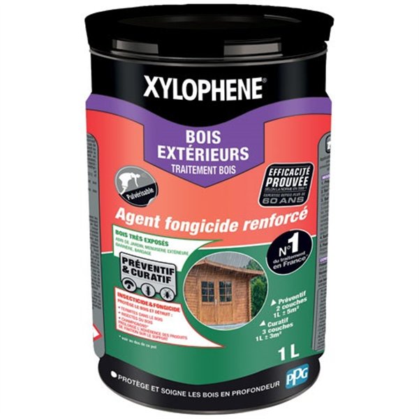 XYLOPHENE - Traitement bois extérieur 1 l sans propiconazole