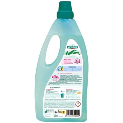 SANYTOL - Désinfectant nettoyant multi-surface eucalyptus 1 L