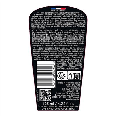 HAGERTY - Nettoyant bracelet acier, acier inoxydable et or 125 ml