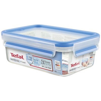 TEFAL - Boîte de conservation rectangulaire 1 L - Masterseal Fresh