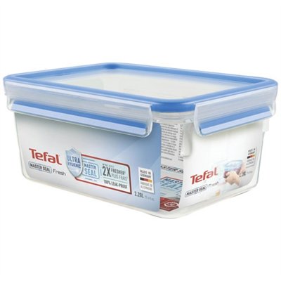 TEFAL - Boîte de conservation rectangulaire 2,2 L - Masterseal Fresh