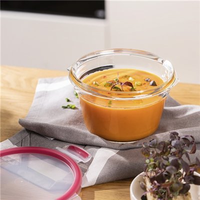 TEFAL - Boîte de conservation ronde 0.9 L - Masterseal Glass