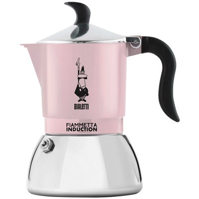 BIALETTI - Cafetière italienne 4 tasses Rose Pastel - Fiammetta