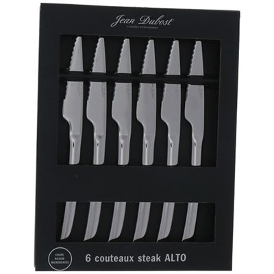 JEAN DUBOST - Coffret 6 couteaux à steak - Alto