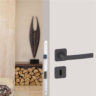 YALE - Serrure à encastrer 135 mm pene dormant demi tour blanc