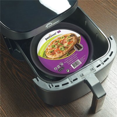 PATISSE - Plaque à pizza 20 cm pour Airfryer
