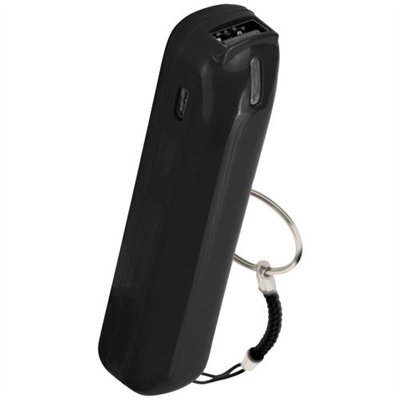 ZENITECH - Chargeur Powerbank de poche 2400 mAh noir