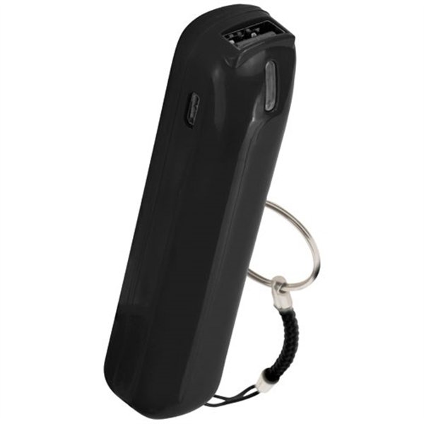 ZENITECH - Chargeur Powerbank de poche 2400 mAh noir