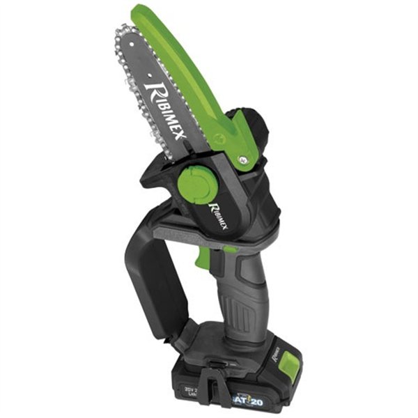 RIBIMEX - Elagueuse 20 V avec batterie 2 AH