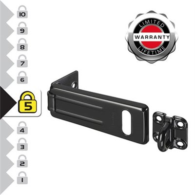MASTER LOCK - Moraillon corps en acier trempé 11.5 cm