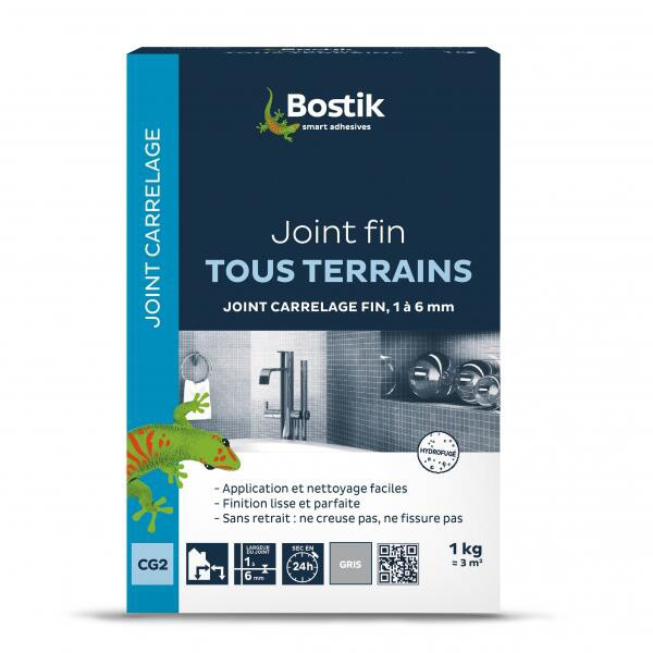 BOSTIK - Joint de Carrelage Fin 1 KG