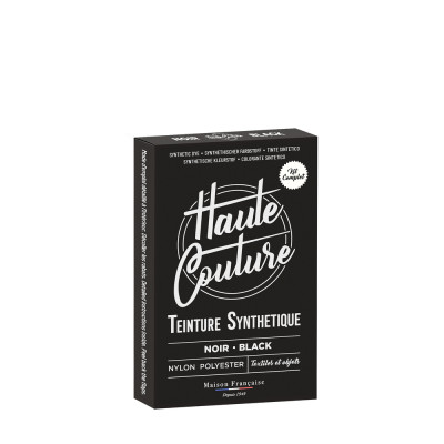HAUTE COUTURE - Teinture Synthétique Textiles et Objets 55g Noir