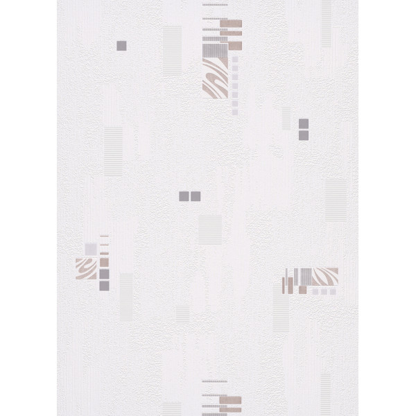 DECORAMA - 5833 - Vinyle Expansé sur Papier Motif Géométrique Brun