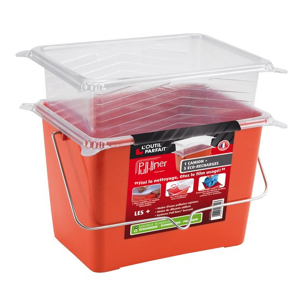 L'OUTIL PARFAIT - Pack Pull Liner 14L : 1 Camion + 5 Recharges