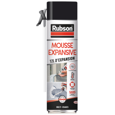 RUBSON - Mousse Multi-Usages 12L d'Expansion 300 ml