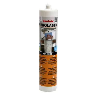 RUALAIX - RX-406C Fibrolastic - Mastic Fibré et Granité Spécial Fissures Vivantes 310 ml