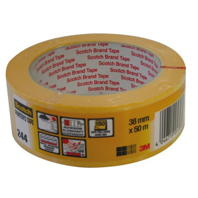 3M - 244 Ruban de Masquage Jaune Haute Précision 36 mm x 50 m