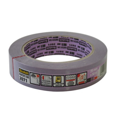 3M - 2071 Masquage Spécial Surfaces Délicates Violet 24mmx50m
