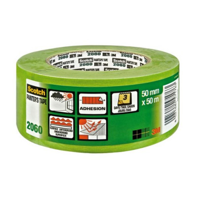 3M - 2060 Masquage Spécial Surfaces Difficiles Vert 48mmx50m