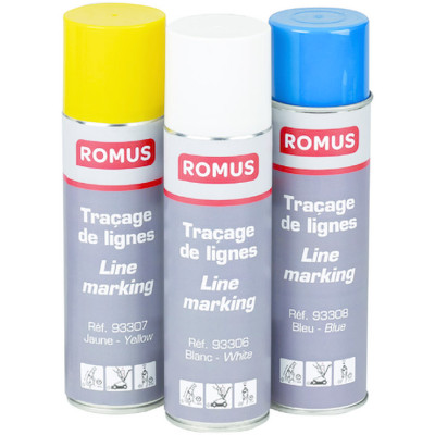 ROMUS - Peinture de Traçage de Lignes Aérosol 500 ml