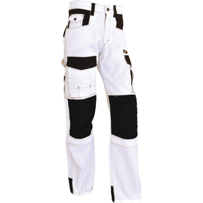 VEPRO - Pantalon Élite Extensible Blanc Avec Genouillères