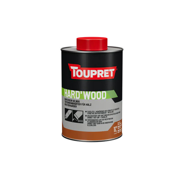 TOUPRET - Hard'Wood Durcisseur de Bois 1L