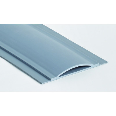 ROMUS - Seuil Système Douche à Soufflet Élastomère Gris 9.5x75x105mm 3.30m