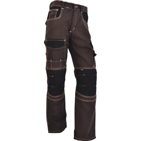 VEPRO - Pantalon Élite Extensible Anthracite Avec Genouillères