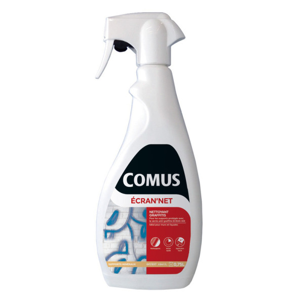COMUS - Ecran Net Nettoyant Graffitis Vaporisateur 0.75L