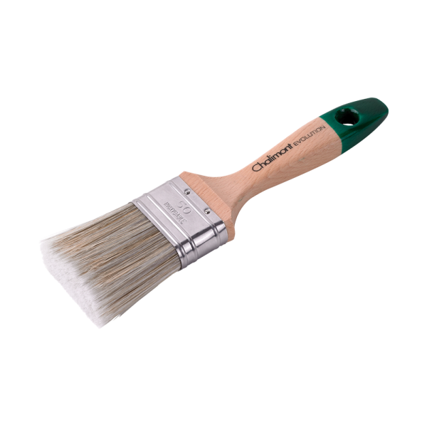 CHALIMONT - Brosse Plate Épaisse Spéciale Alkydes en Phase Aqueuse