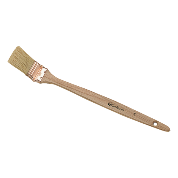 CHALIMONT - Pinceau Plat radiateur Coudé Tradition