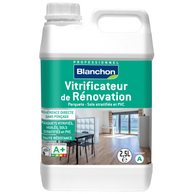 BLANCHON - Vitrificateur de Rénovation Satin 2 Composants Kit 2.75L