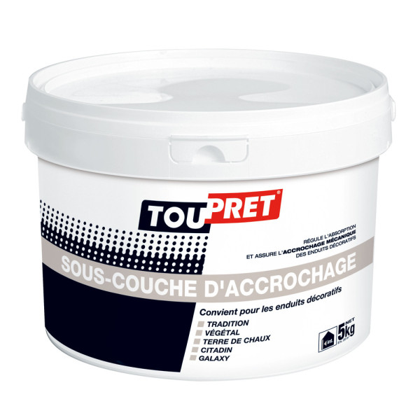 TOUPRET - Sous Couche d'Accrochage 5 kg