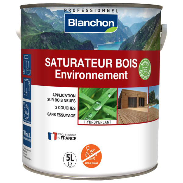 BLANCHON - Saturateur Bois Environnement Biosourcé 5L