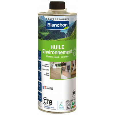 BLANCHON - Huile Environnement Bois Naturel 0.5L
