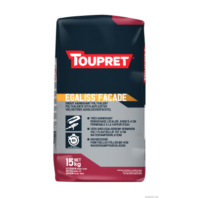 TOUPRET - Egaliss Façade Poudre Sac 15 kg