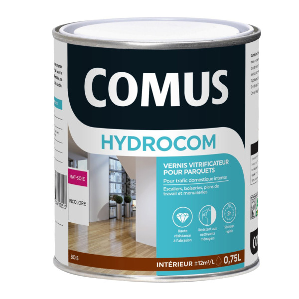 COMUS - Hydrocom Vitrificateur Parquet 0.75L