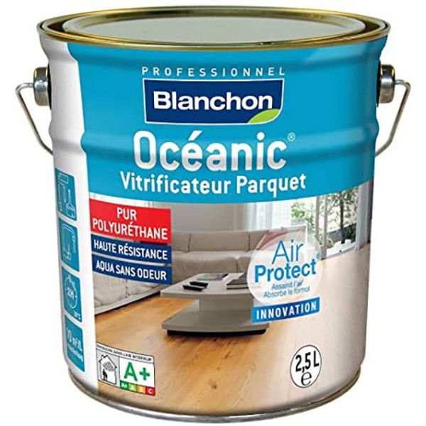 BLANCHON - Océanic Vitrificateur Polyuréthane Acrylique Air Protect 2.5L