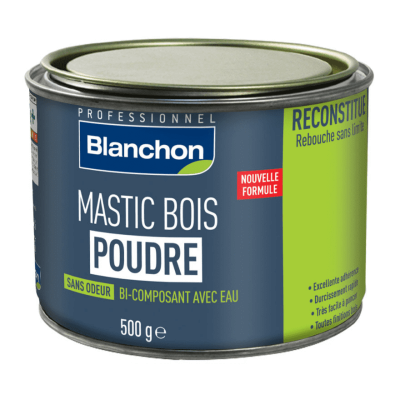 BLANCHON - Mastic Bois Poudre 500g