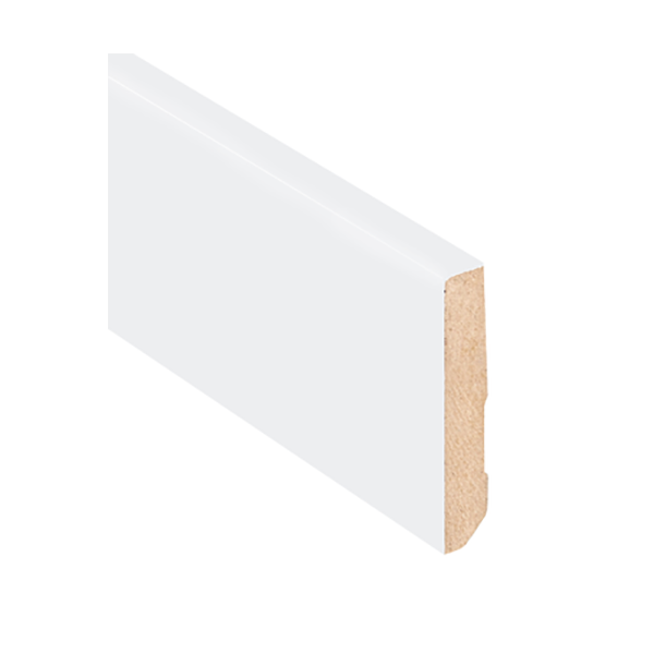 ROMUS - Plinthe à Peindre Blanche 80x14mm