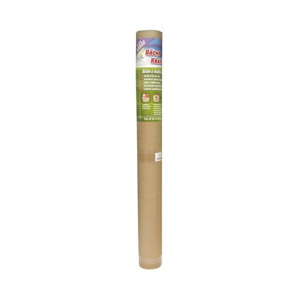 3M - P526 Bâche Kraft à Lisières Adhésives 90 cm x 50 m