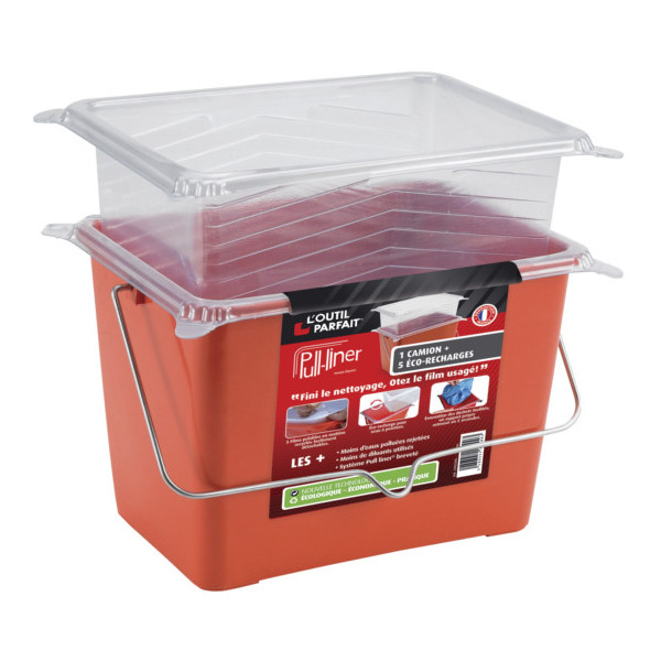 L'OUTIL PARFAIT - Pack Pull Liner 7L : 1 Camion + 5 Recharges